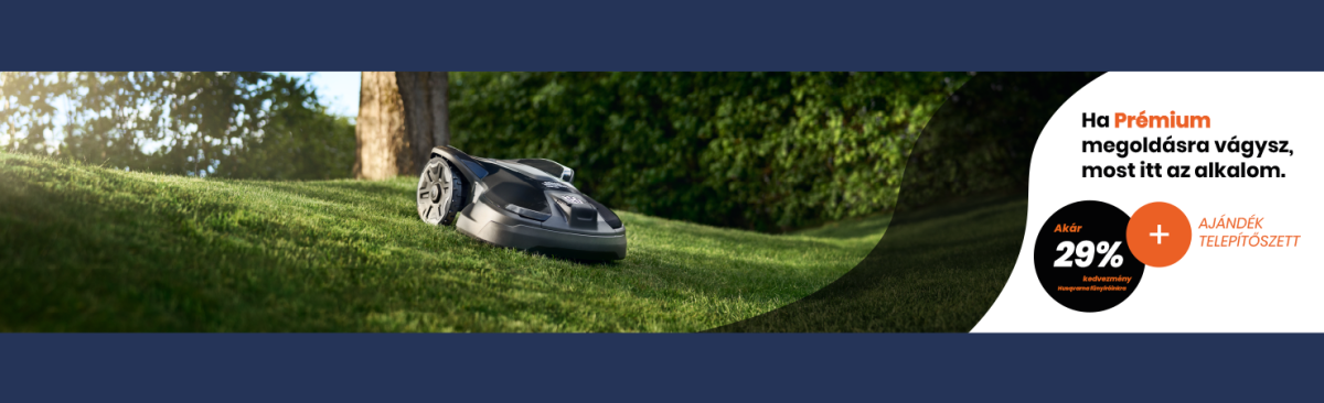 Husqvarna Robotfűnyíró Évindító Akció