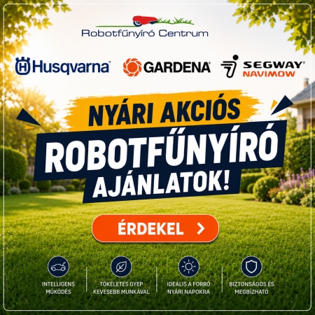 Nyári Robotfűnyíró Akció, 1/1 Kép