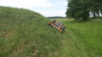 Torpedo távvezérelt napelem-, rézsű- és magasgazvágó 14.Kép