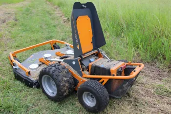 Torpedo távvezérelt napelem-, rézsű- és magasgazvágó 18.Kép