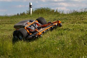 Torpedo távvezérelt napelem-, rézsű- és magasgazvágó 13.Kép