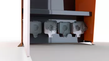 C-Home robotfűnyíró ház garázs 5.Kép