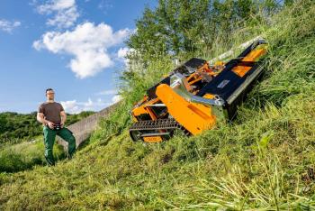 AS 1000 OVIS EVO RC rádiótávirányítású lengőkéses szárzúzó 5.Kép