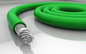 Premium Safety vágásbiztos határoló vezeték 3,8 mm fekete  (500 méter) 2.Kép