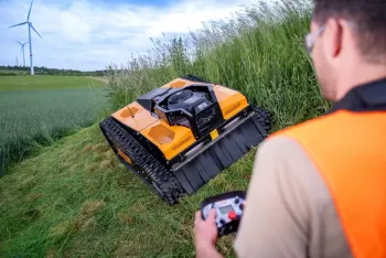 AS 990 Tahr RC rádiótávirányítású magasgazvágó rézsűnyíró 3.Kép