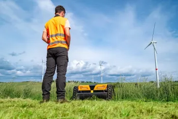 AS 990 Tahr RC rádiótávirányítású magasgazvágó rézsűnyíró 7.Kép